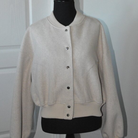 Zara Women's Bomber Jacket sz Medium - Picture 2 of 8